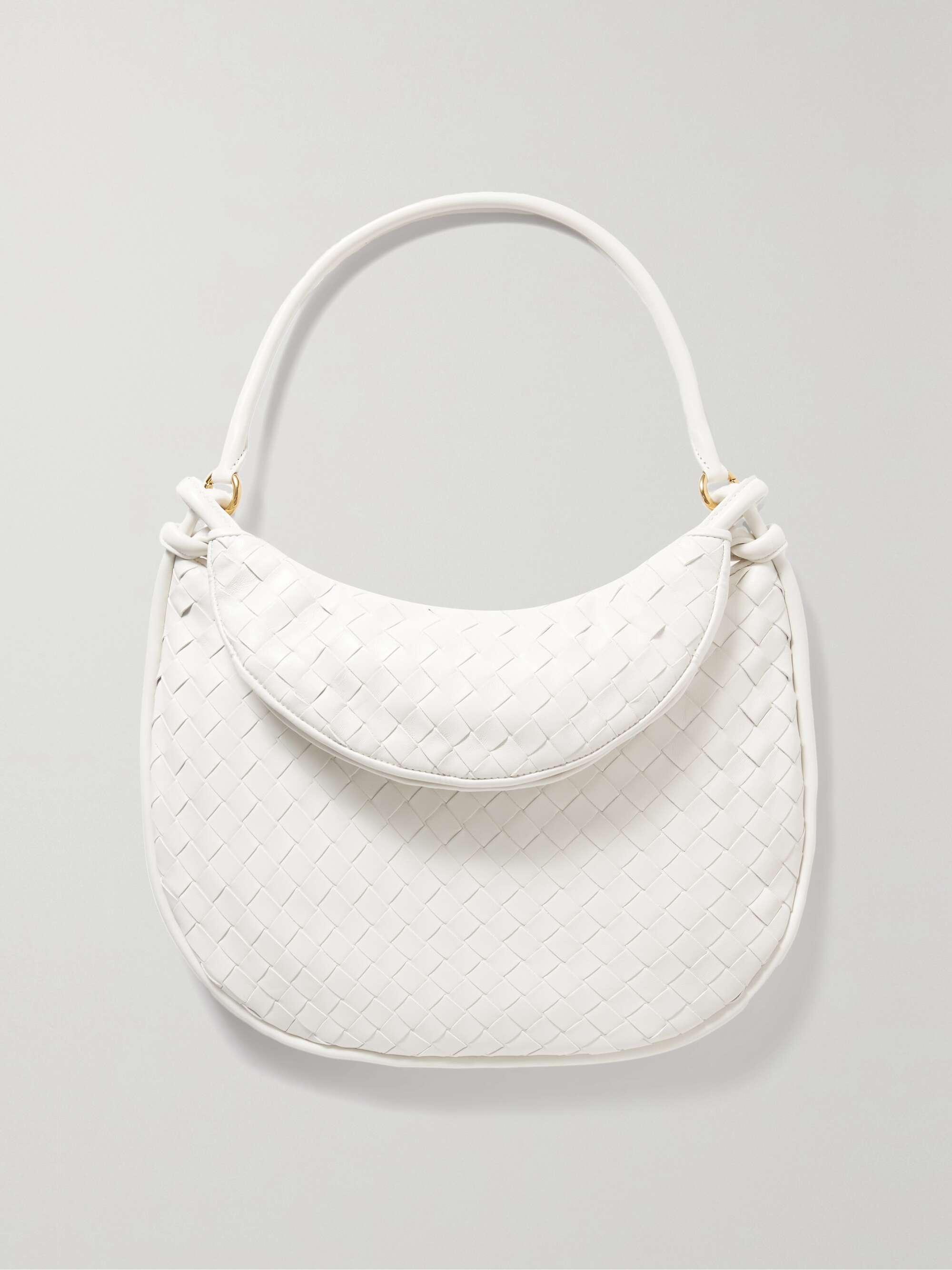 BOTTEGA VENETA Gemelli large intrecciato leather shoulder bag | NET-A ...