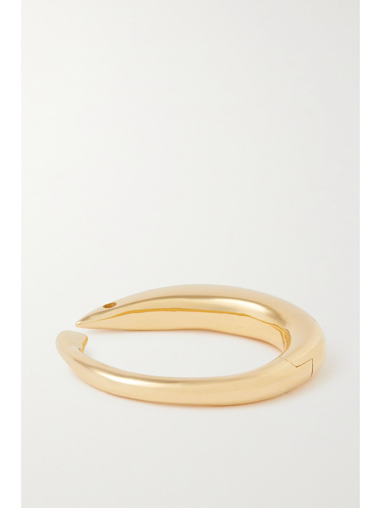 Bottega Veneta Gold Vermeil Cuff In Gold