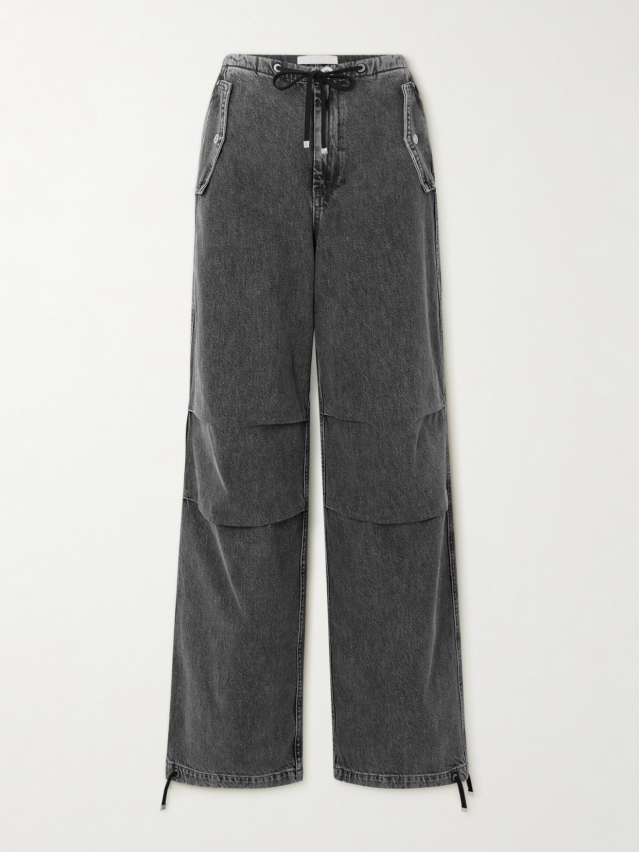 Dion Lee Black Parachute Jeans