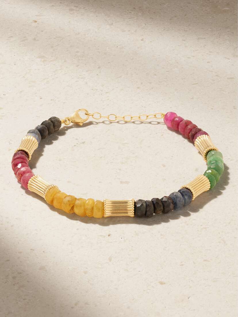 JIA JIA Jumbo Gold Sapphire Bracelet