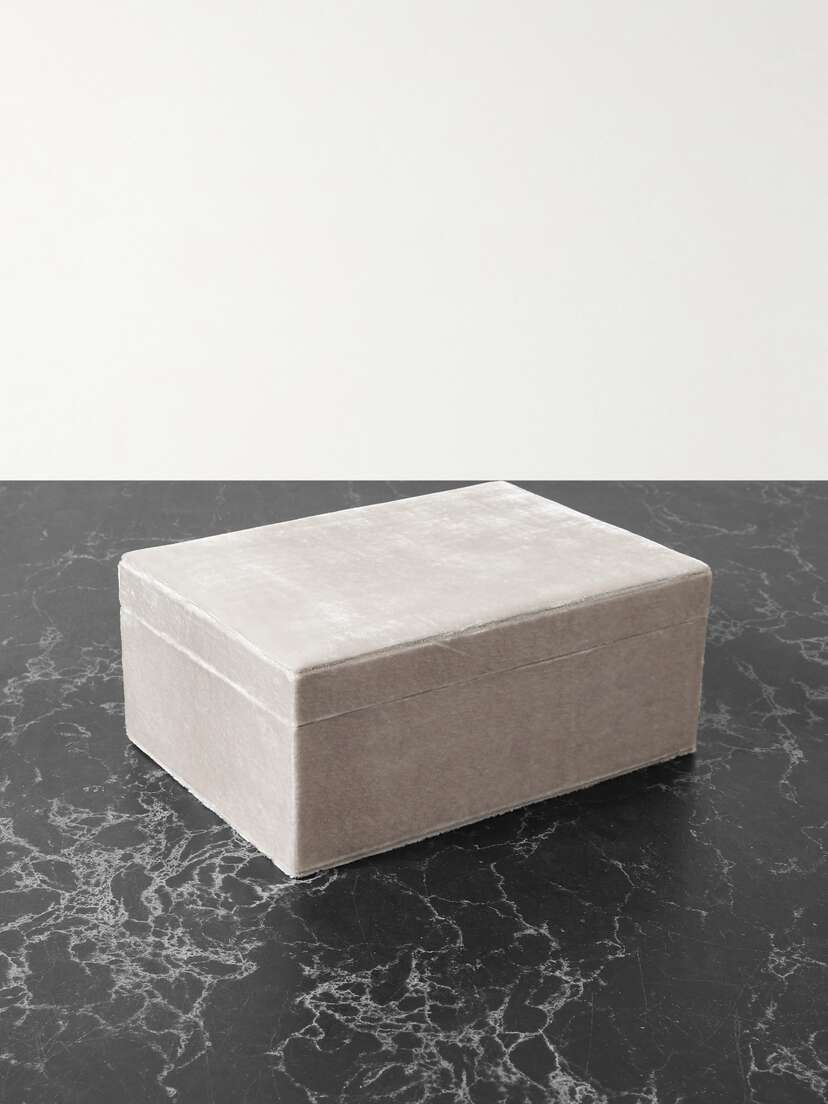 Sophie Bille Brahe Trésor Large Velvet Jewelry Box