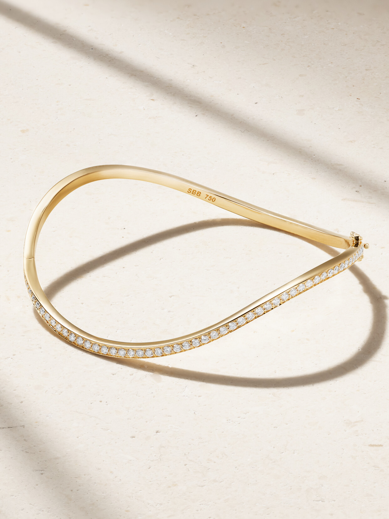 Sophie Bille Brahe D'ocean 18-karat Gold Diamond Bracelet