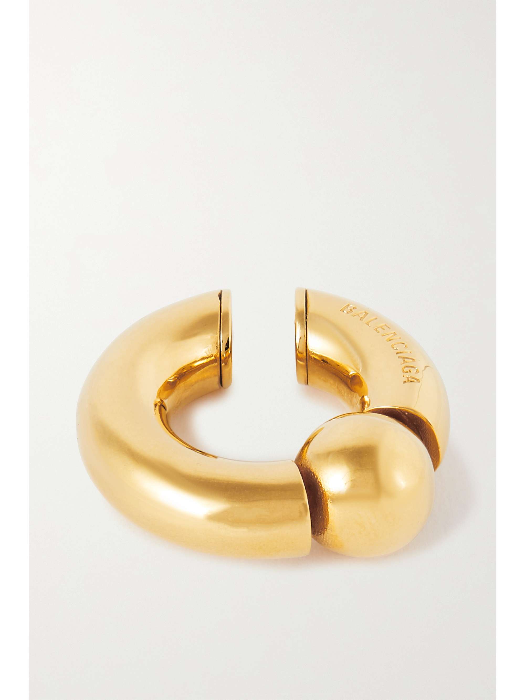 BALENCIAGA Gold-tone ear cuff | NET-A-PORTER