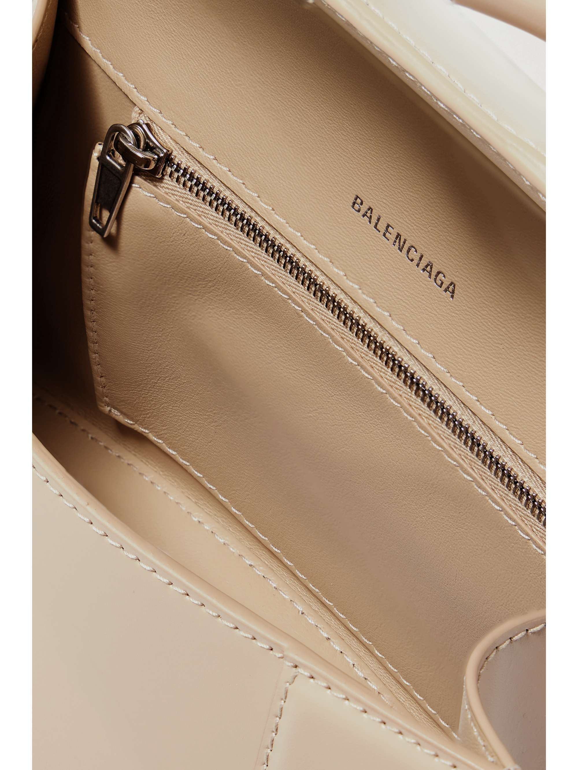 balenciaga hourglass bag beige