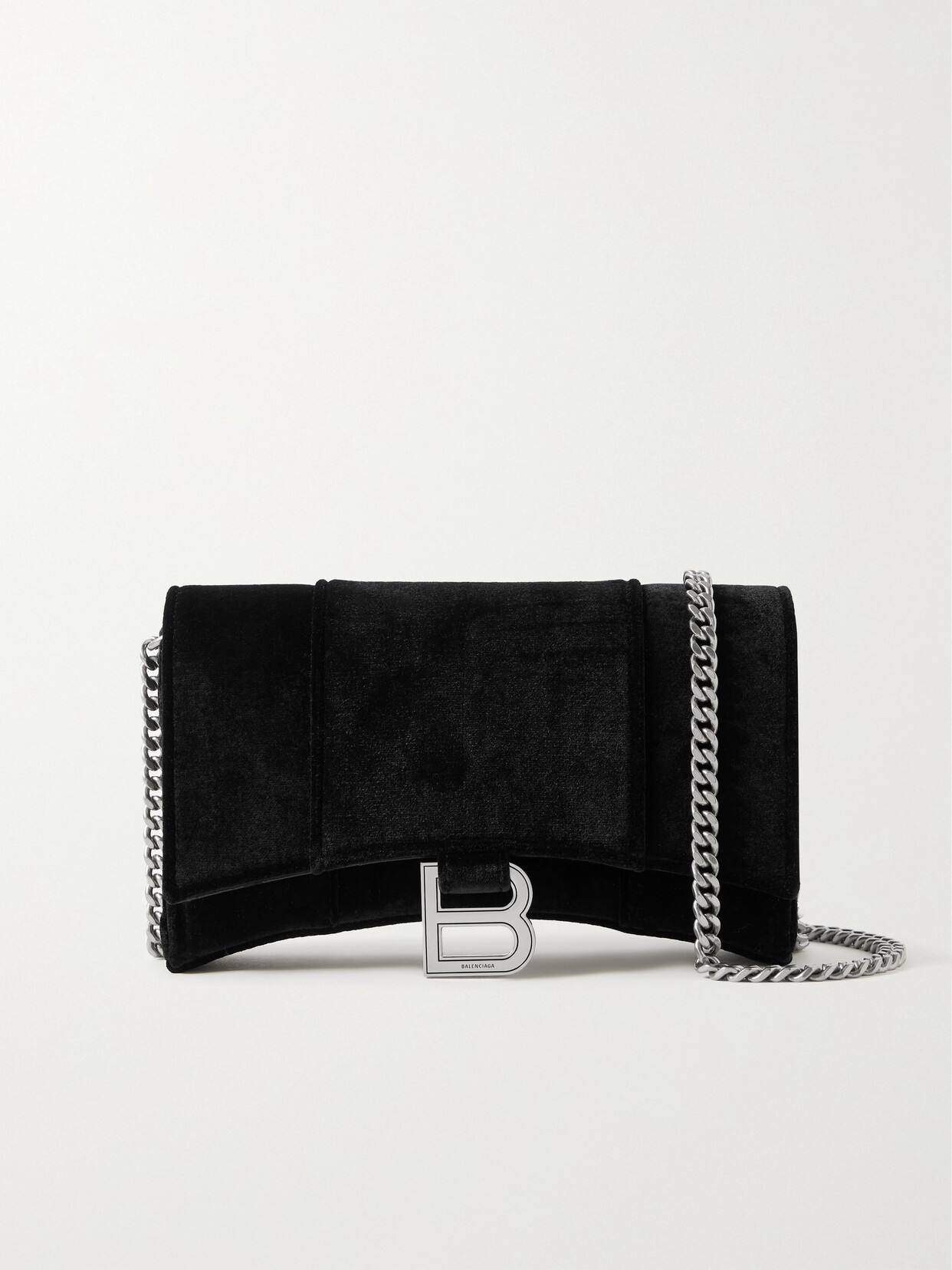 Balenciaga Black Hourglass Shoulder Bag