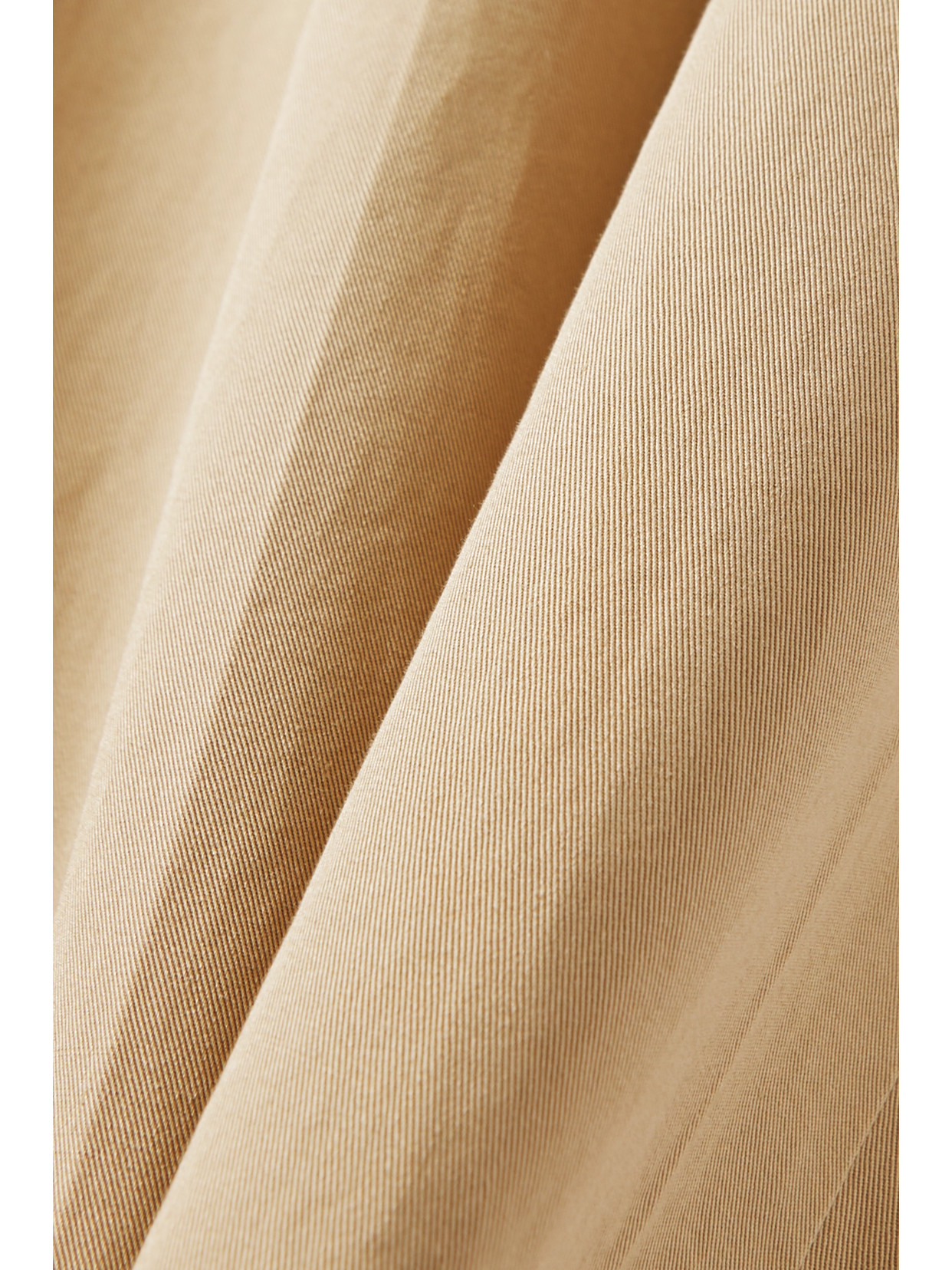 Oversized Asymmetric Cotton-Twill Trench Coat