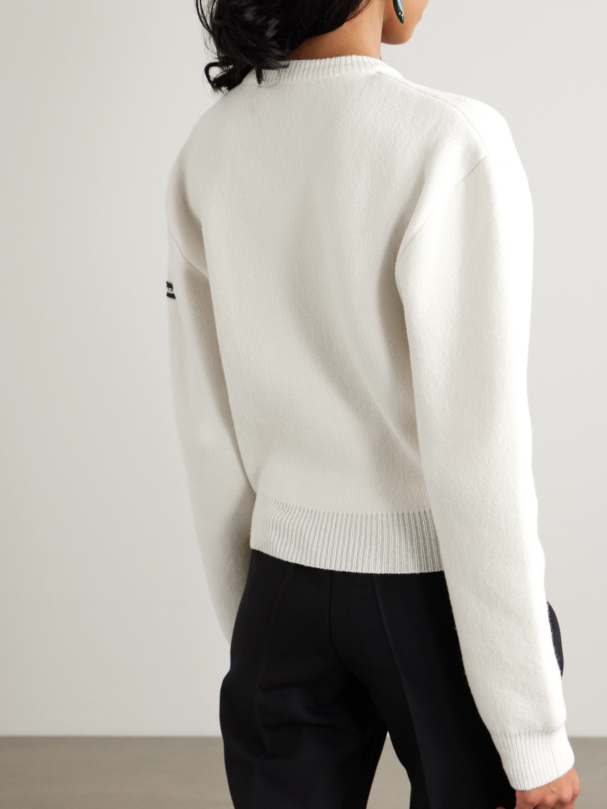 Appliquéd Sweater