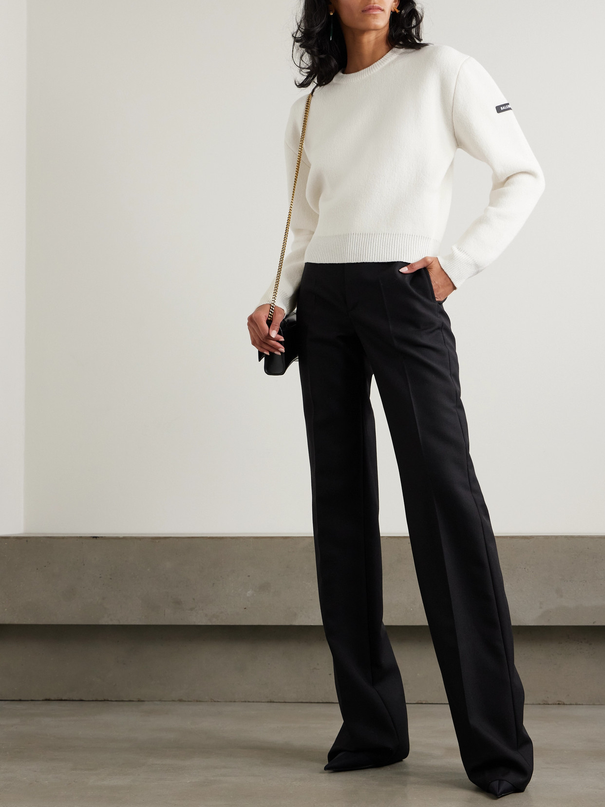 Appliquéd Sweater