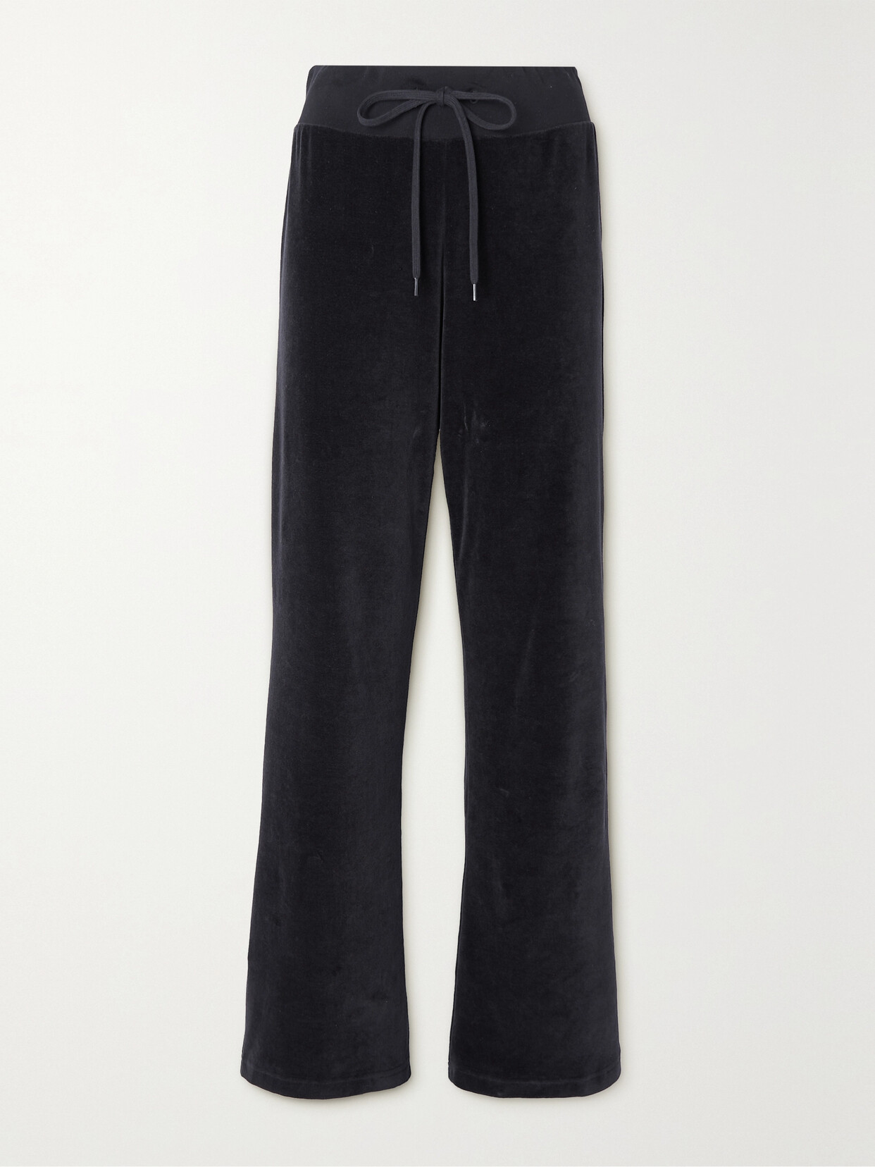 Balenciaga - Cotton-velvet Track Pants - Black