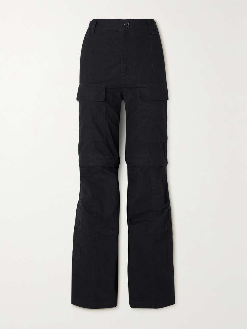 Balenciaga Paneled Cotton-ripstop Cargo Pants