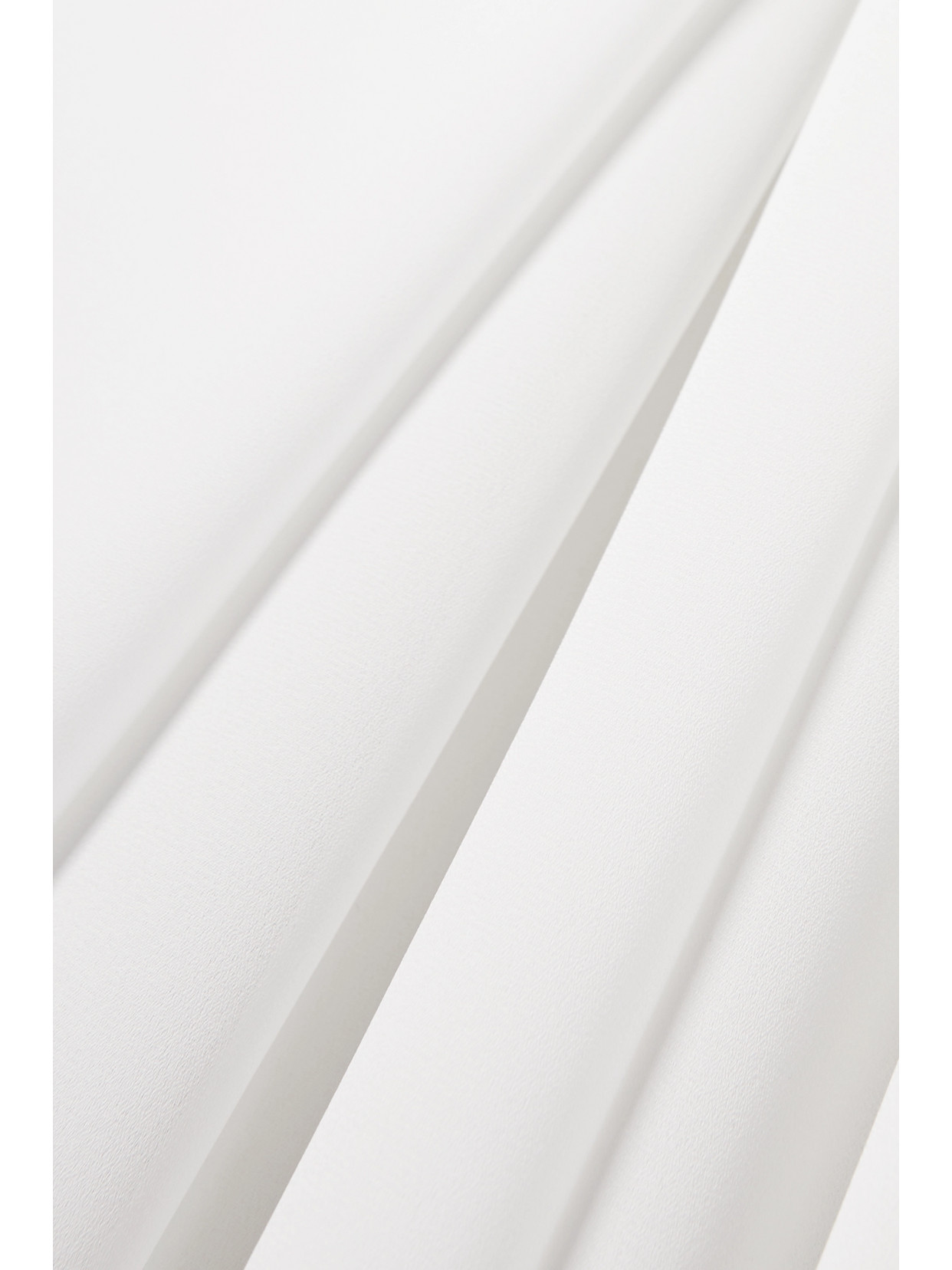 Balenciaga Asymmetric Draped Cape-effect Pleated Crepe Dress In White