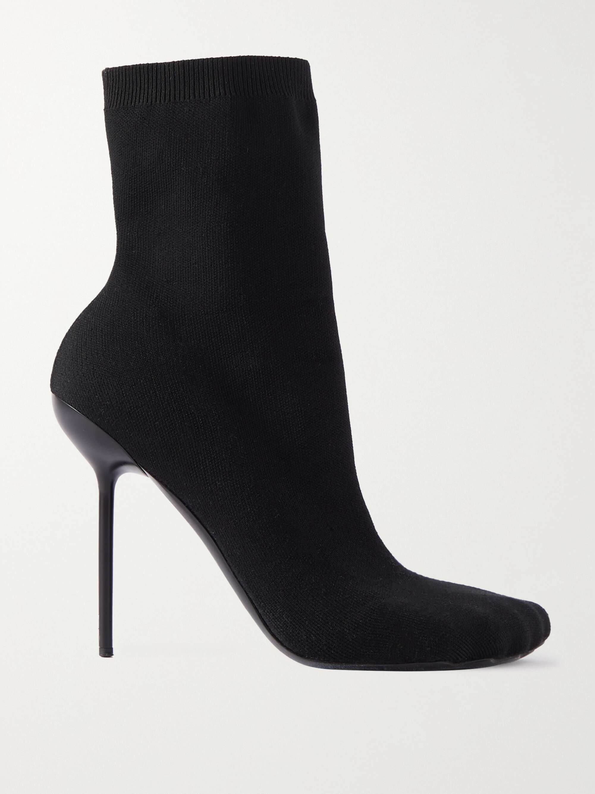 BALENCIAGA Anatomic stretch-knit sock boots | NET-A-PORTER