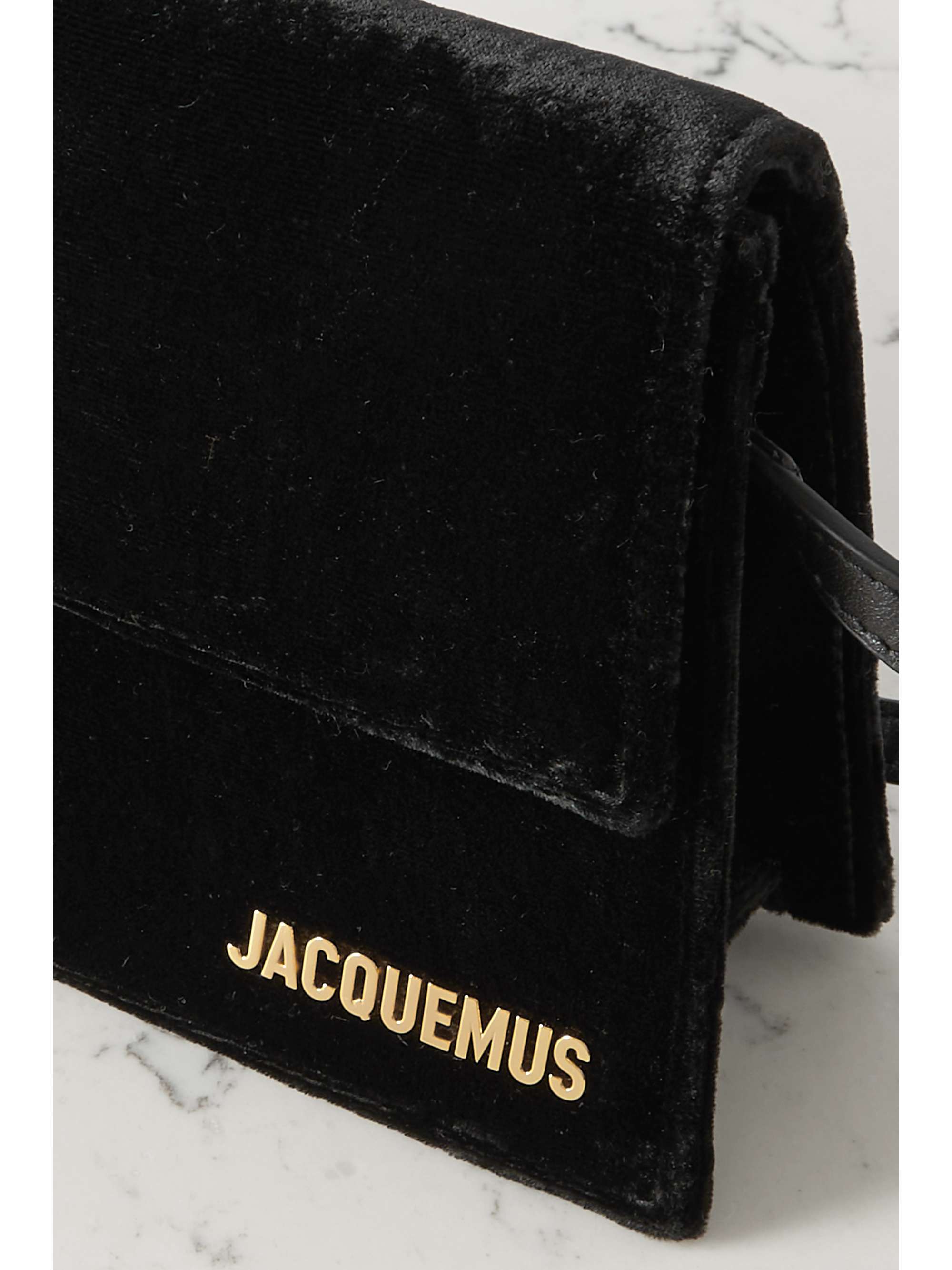 JACQUEMUS Le Bambino Long leather shoulder bag