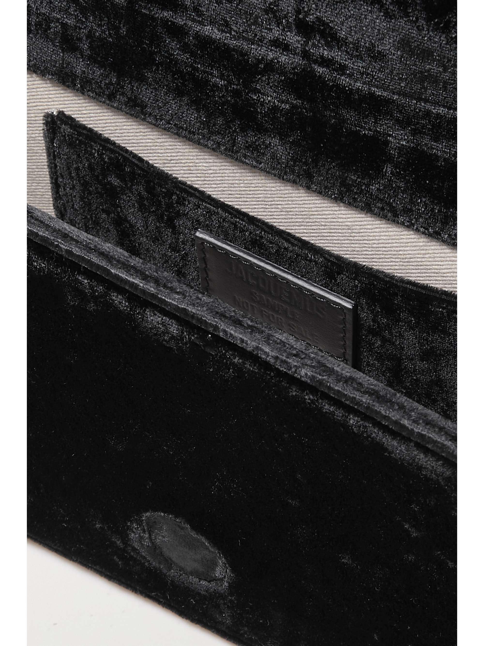 JACQUEMUS Le Bambino Long leather shoulder bag