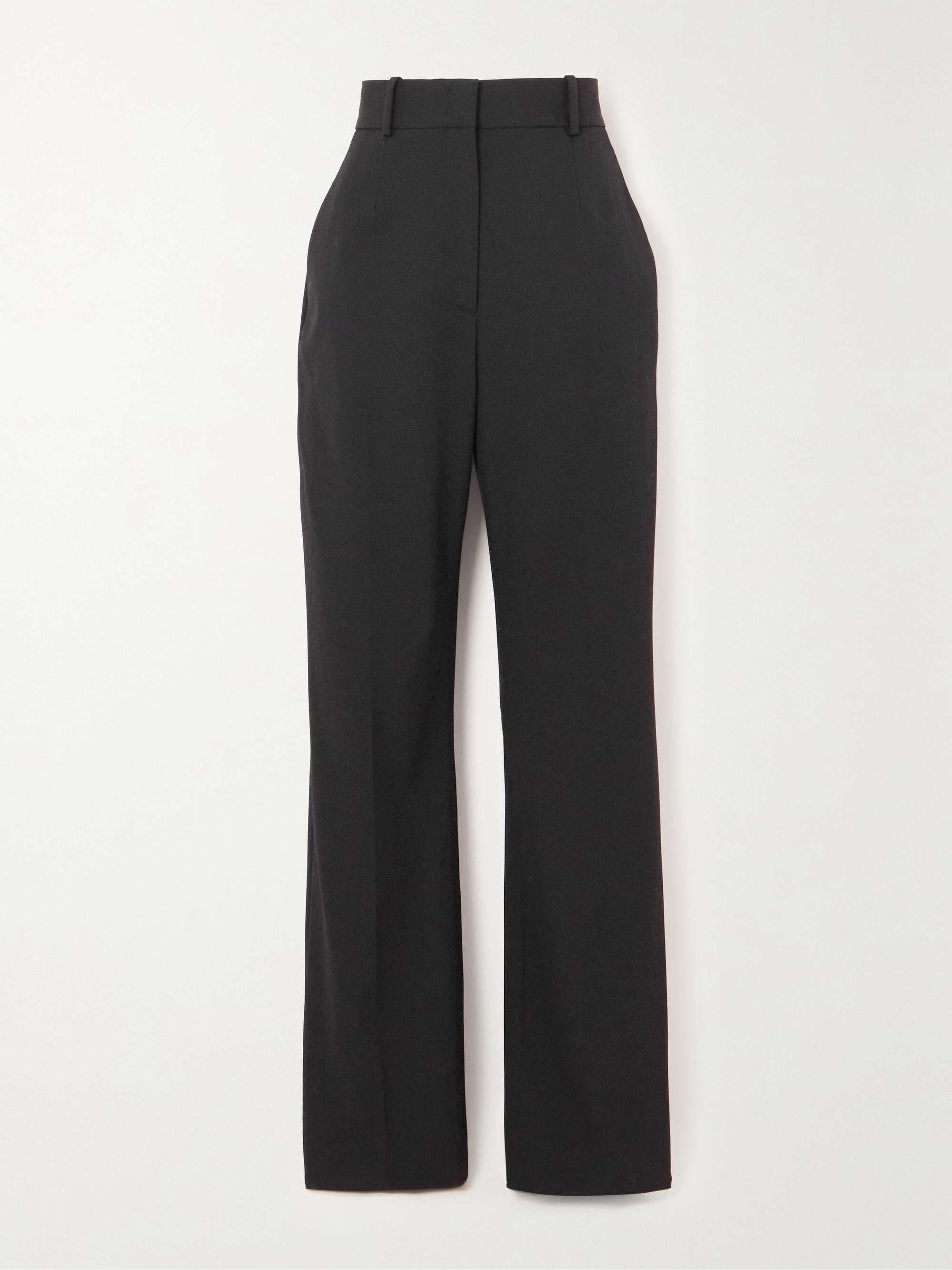 argue WOOL LINEN WIDE TAPERD PANTS
