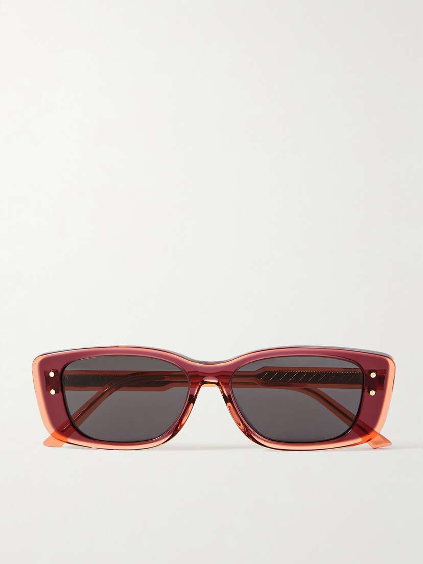 DIOR Eyewear Diorhighlight S21 Rectangular-frame Acetate Sunglasses