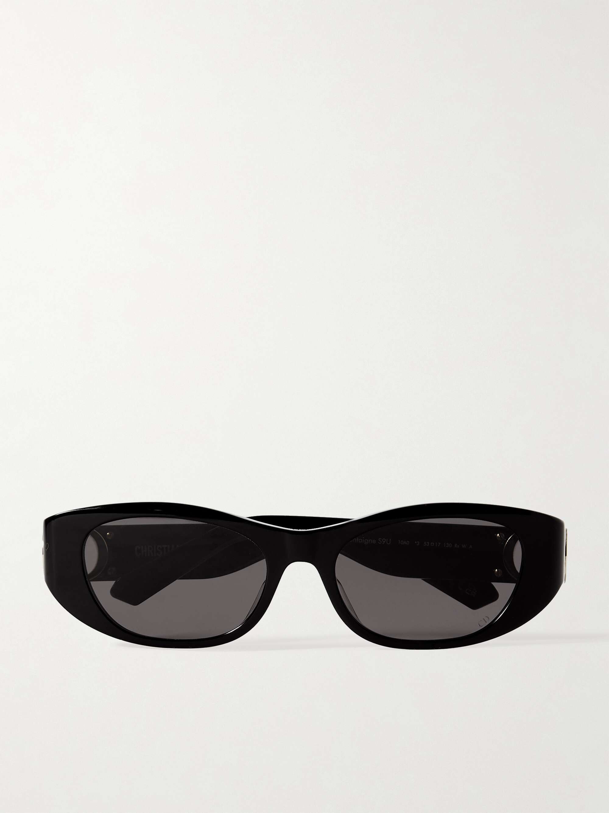 30Montaigne S9U oval frame acetate sunglasses