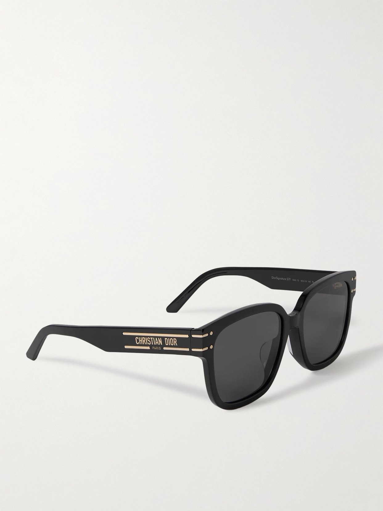 DIOR DIORSIGNATURE S7F SQUARE-FRAME ACETATE SUNGLASSES