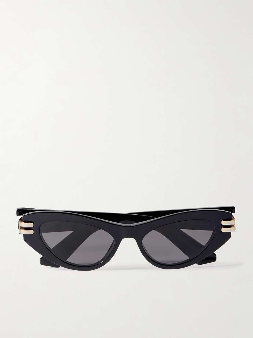 DIOR Eyewear Cdior B1u Cat-eye Acetate And Gold-tone Sunglasses
