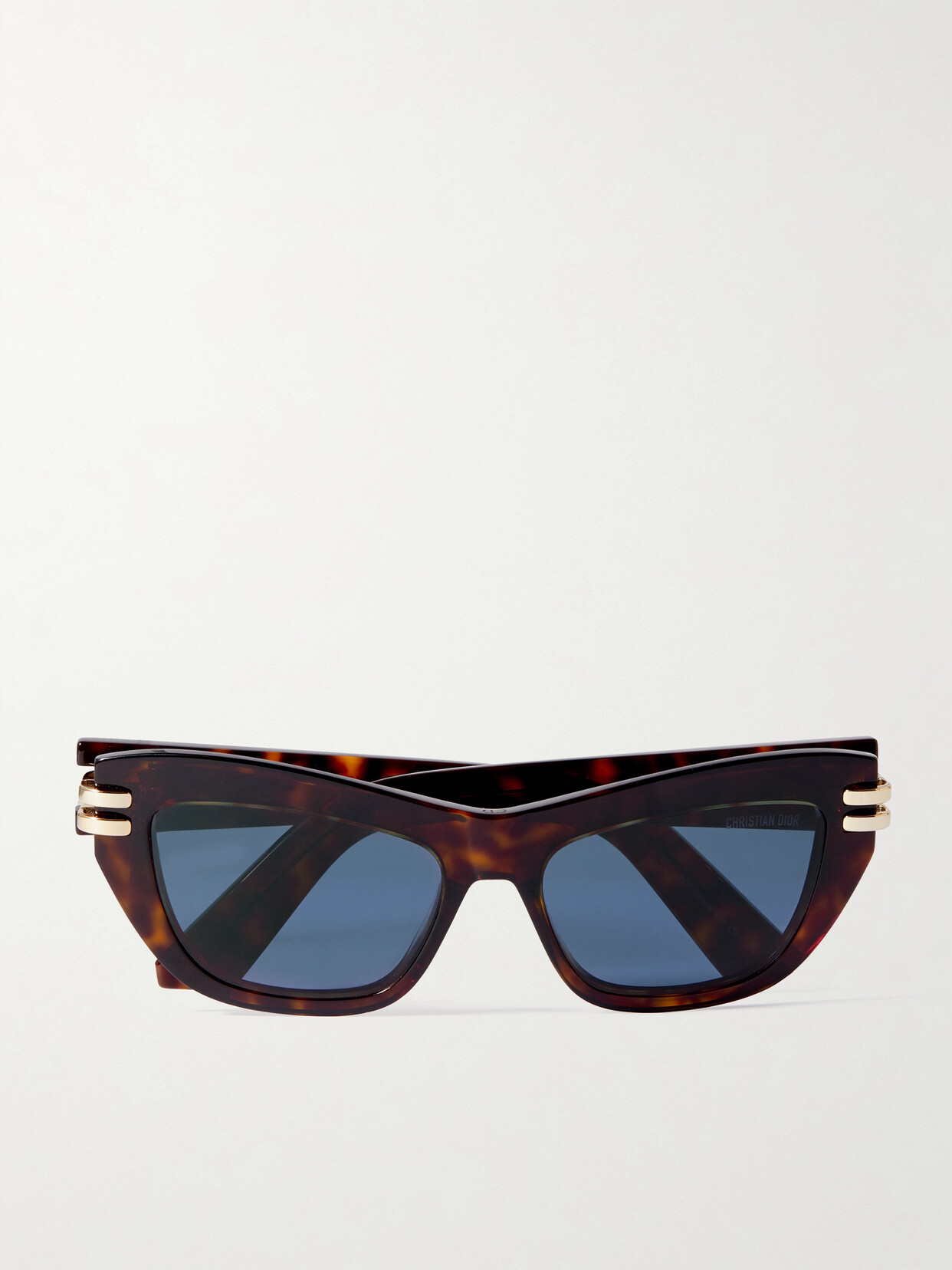 Dior C B2u Cat-eye Tortoiseshell Acetate Sunglasses In Black