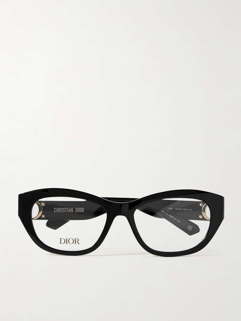 DIOR Eyewear 30montaigne0 B1i Oval-frame Acetate Optical Glasses