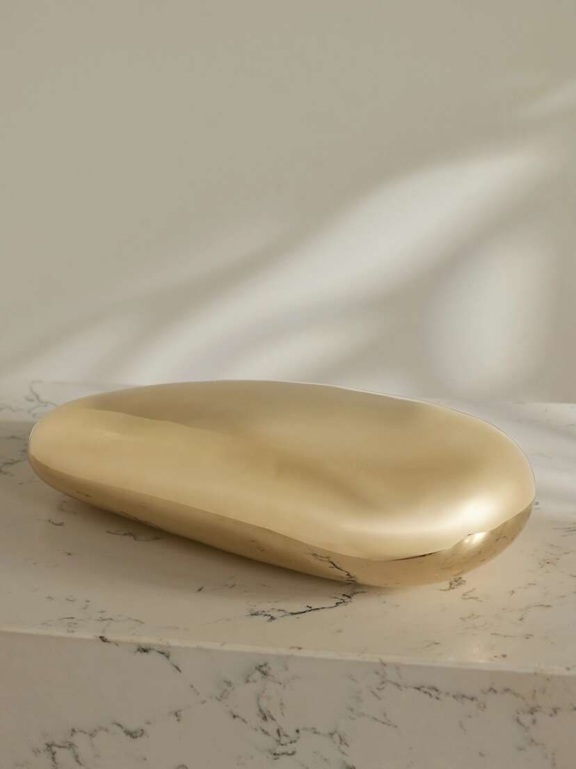 Fourth Street Puddle Brass Sculpture