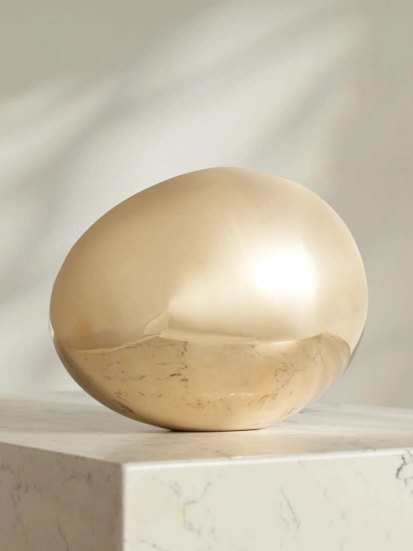 Fourth Street Egg Brass Ornament