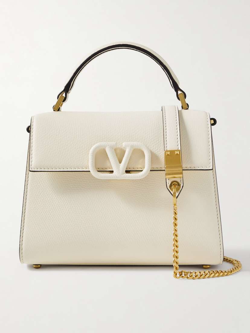 Valentino Garavani Vsling Mini Textured-leather Shoulder Bag