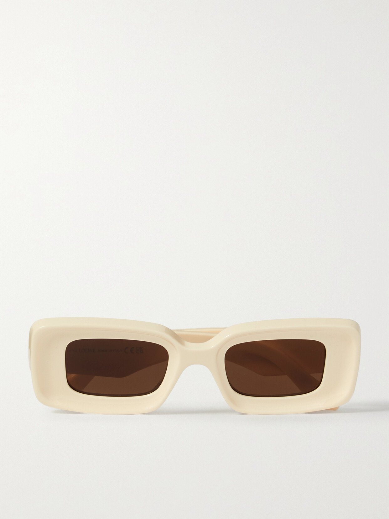 Loewe Square-frame Acetate Sunglasses In Ivory