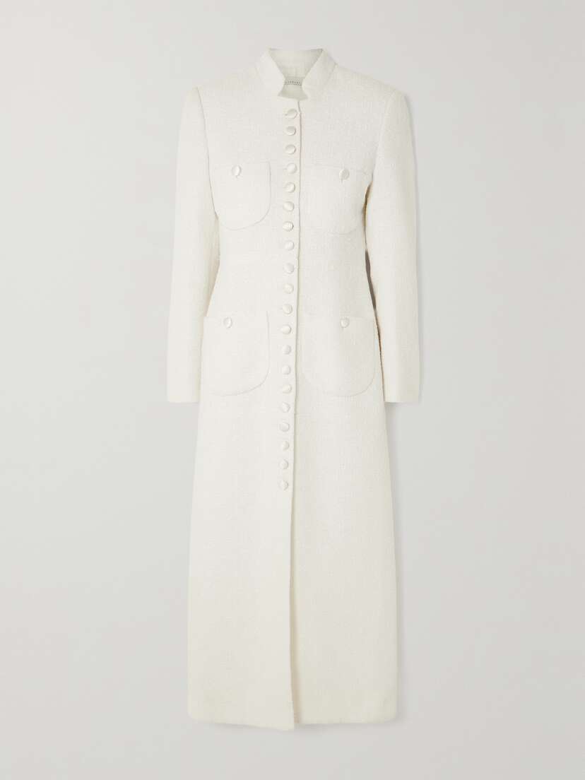 LIBEROWE + Net Sustain Cotton-tweed Coat