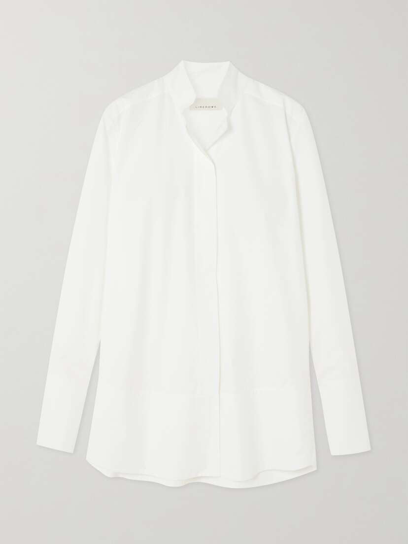 LIBEROWE + Net Sustain Nerhu Cotton-poplin Shirt