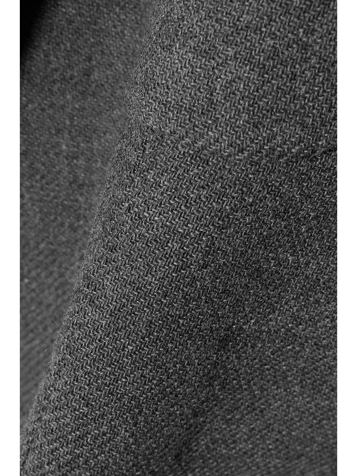 Liberowe + Net Sustain Raja Velvet-trimmed Wool-tweed Blazer In Gray
