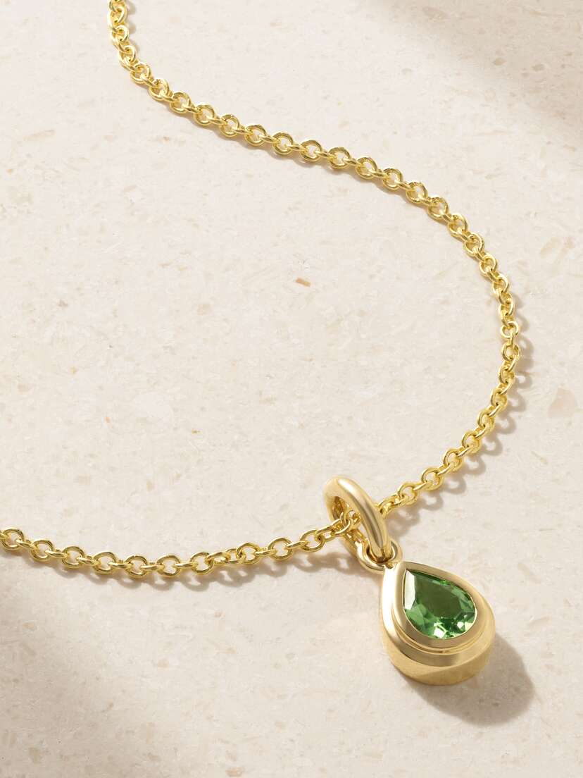 42 SUNS 14-karat Gold Peridot Necklace