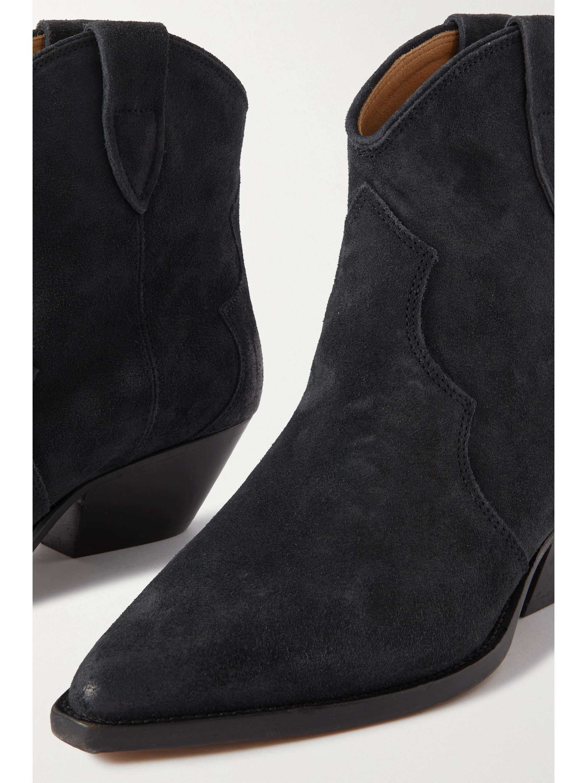 Dewina distressed suede ankle boots