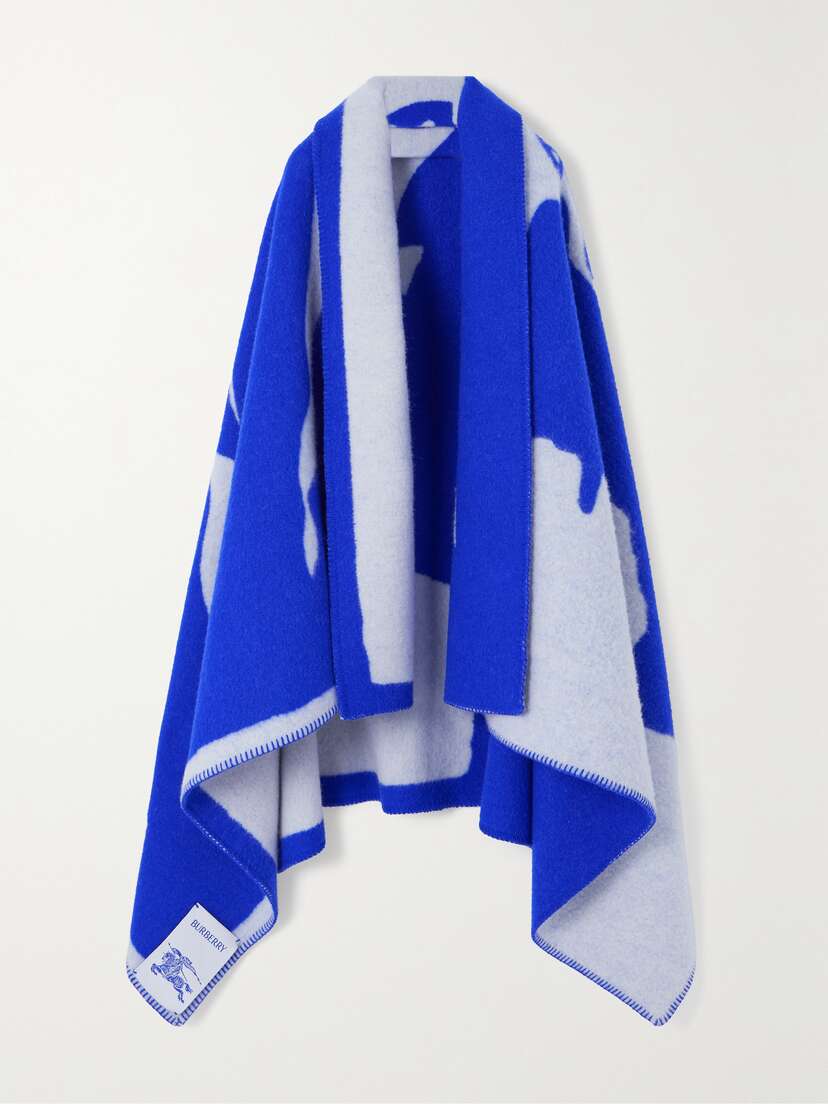 Burberry Wool-jacquard Throw