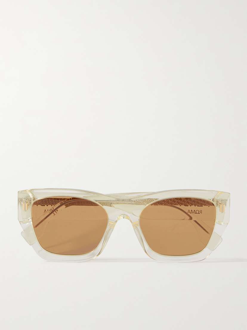 FENDI EYEWEAR Roma D-frame Acetate Sunglasses