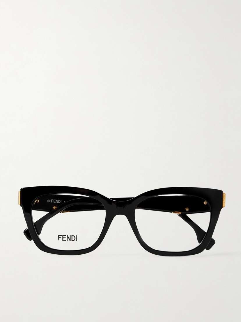 FENDI EYEWEAR Fendi First Square-frame Acetate Optical Glasses