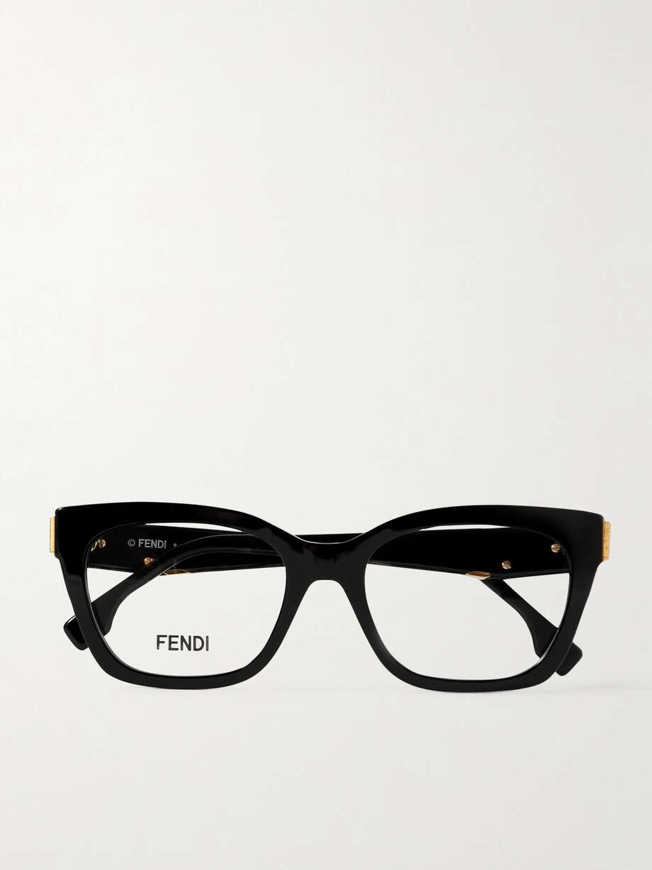 FENDI EYEWEAR Fendi First 板材方框光学眼镜 | NET-A-PORTER
