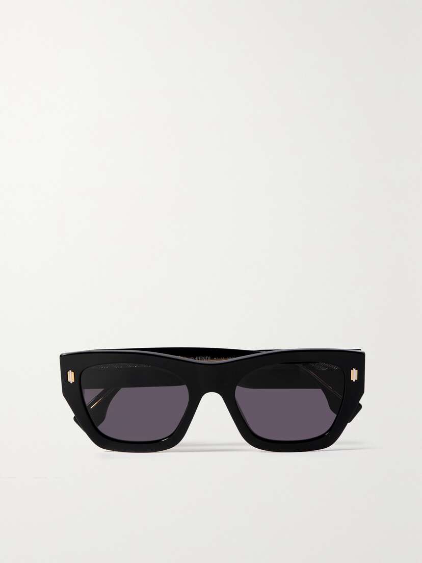 FENDI EYEWEAR Roma D-frame Acetate Sunglasses