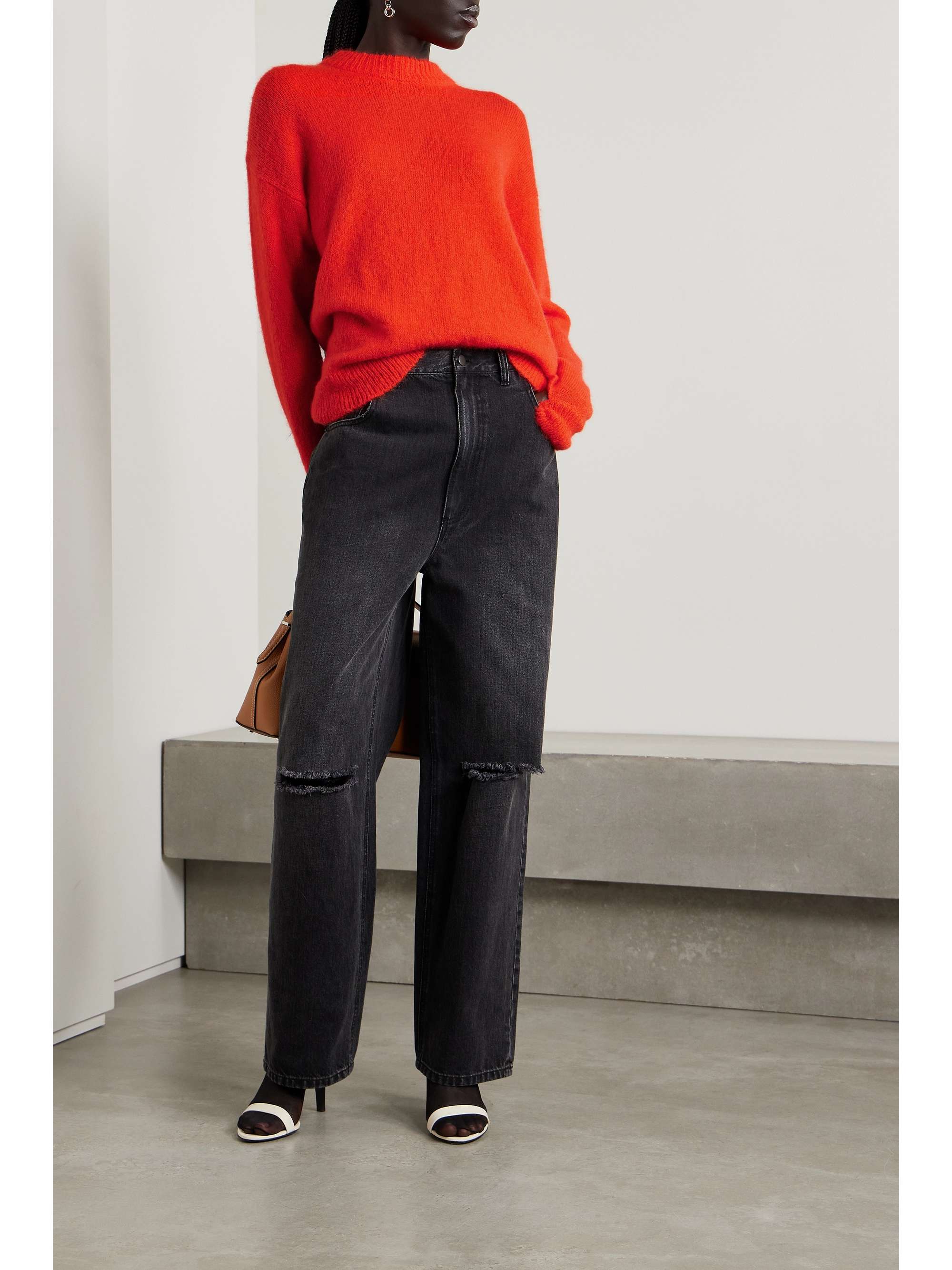 TIBI Mohair-blend sweater | NET-A-PORTER