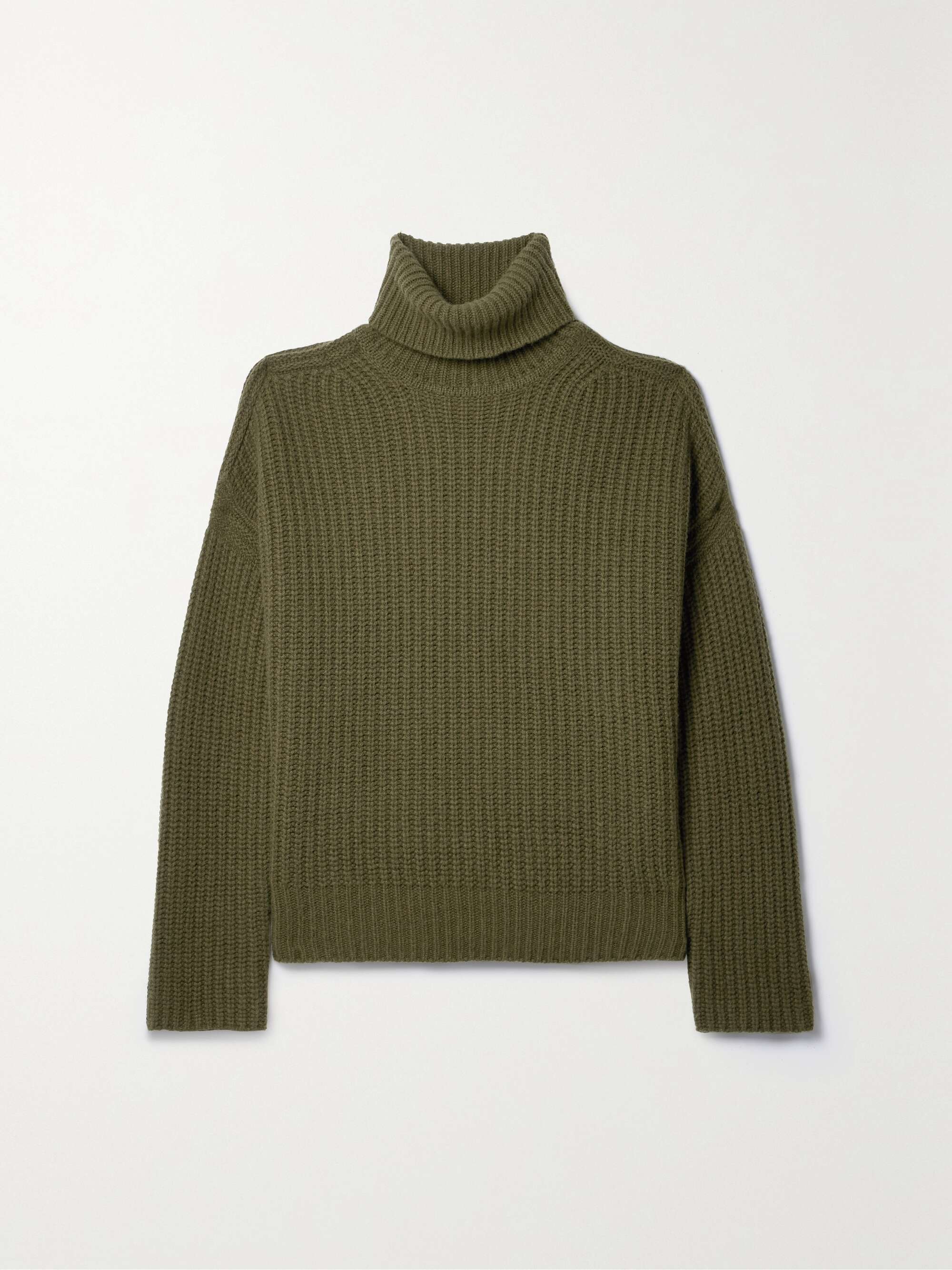 LA LIGNE Toujours ribbed cashmere turtleneck sweater | NET-A-PORTER