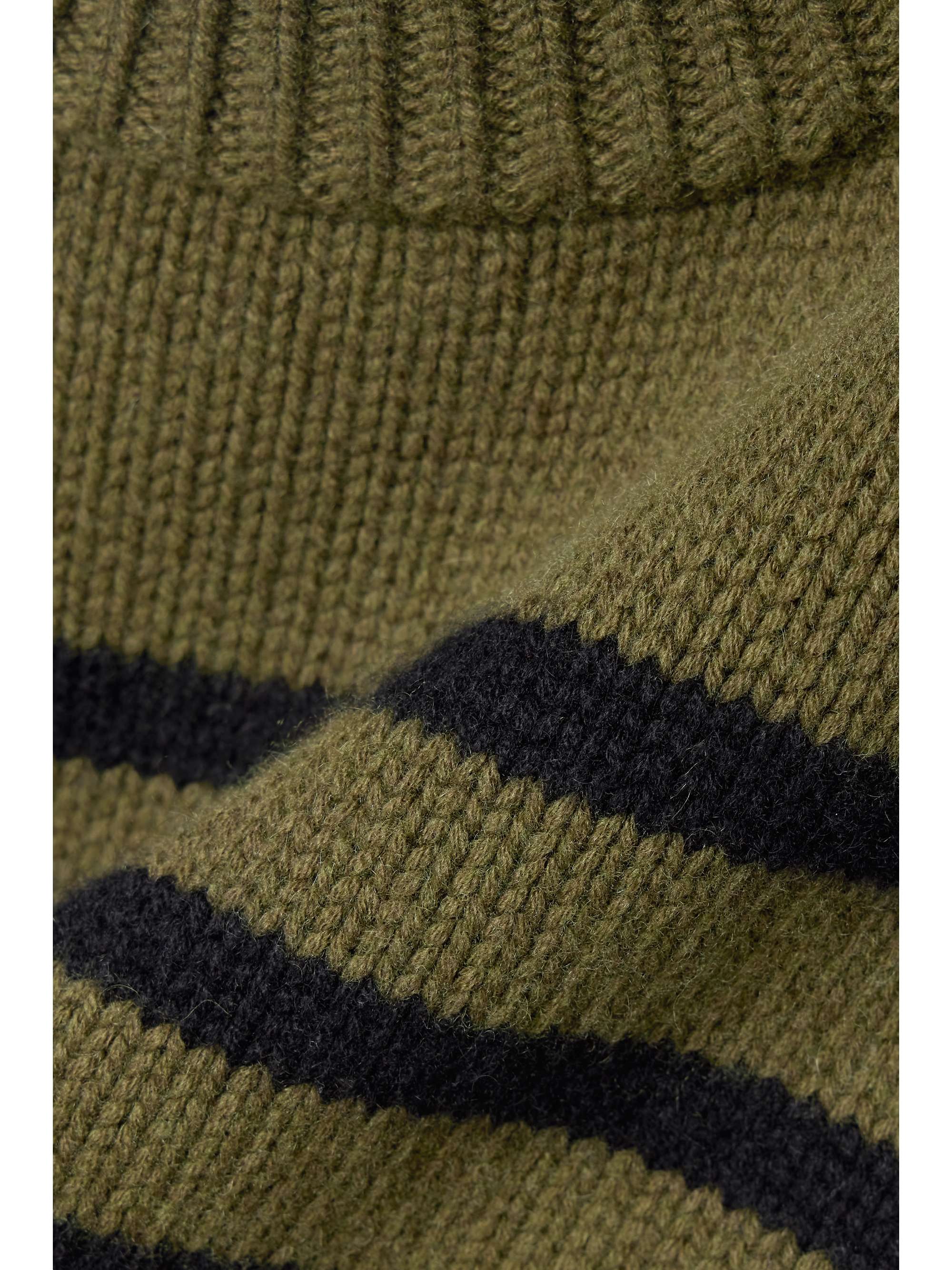 LA LIGNE Mini Marin striped wool and cashmere-blend sweater