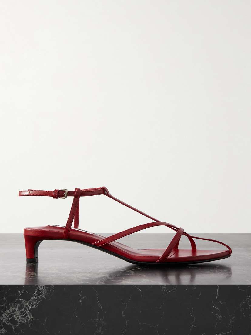 Jil Sander Leather Sandals