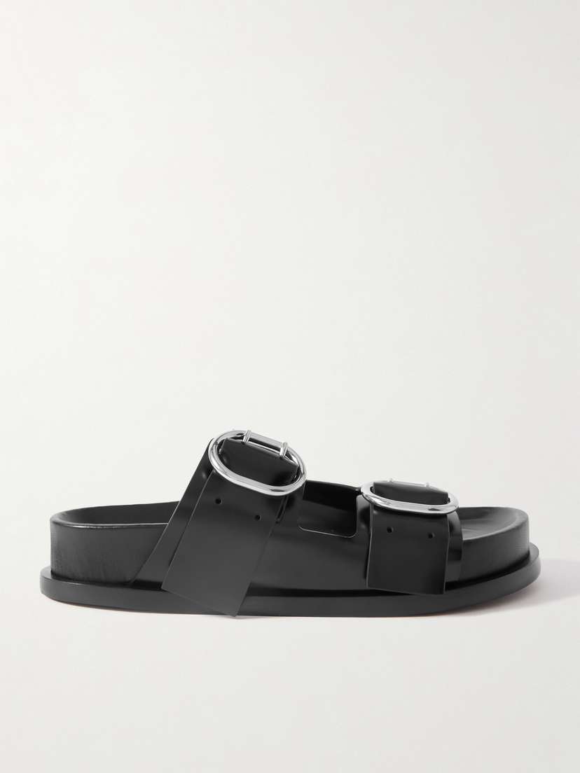 Jil Sander Leather Slides