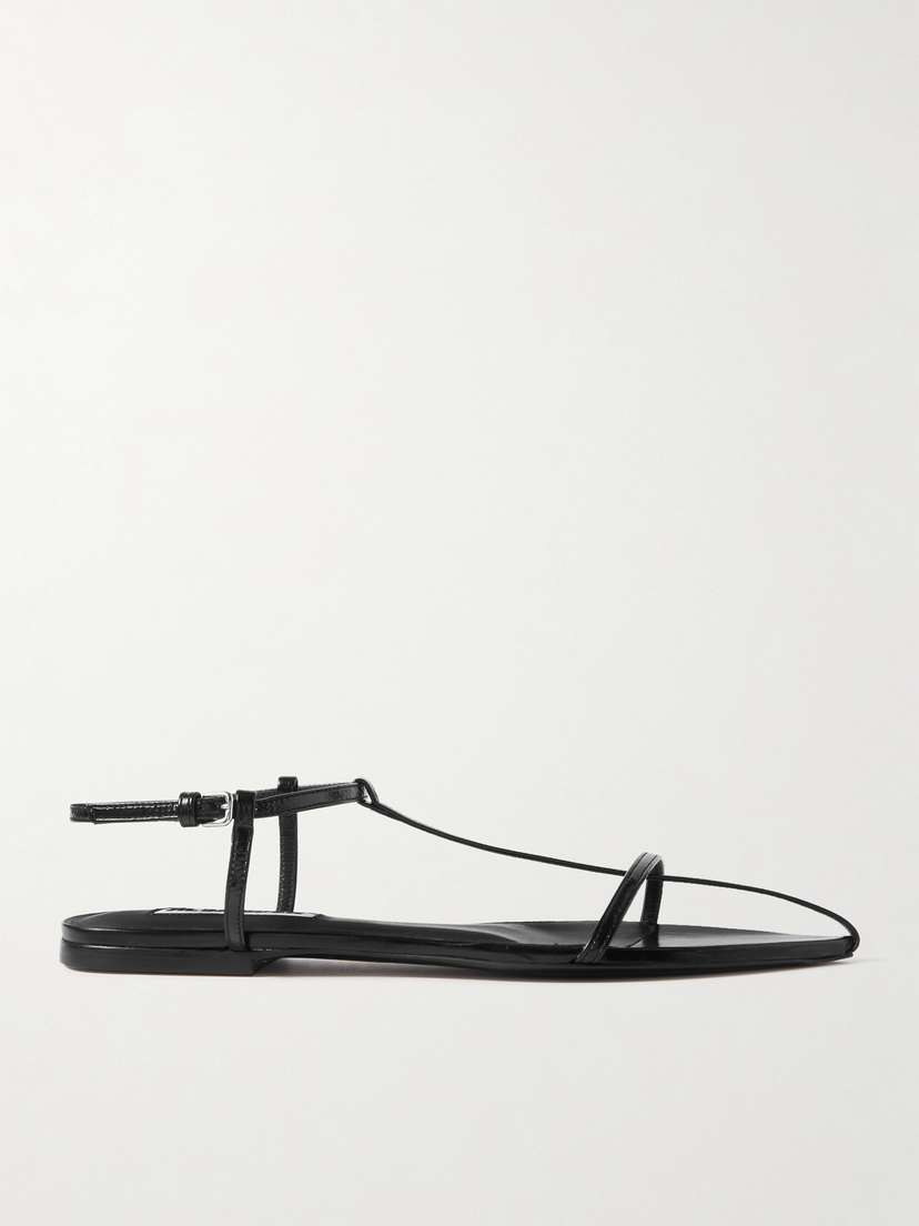 Jil Sander Leather Point-toe Sandals