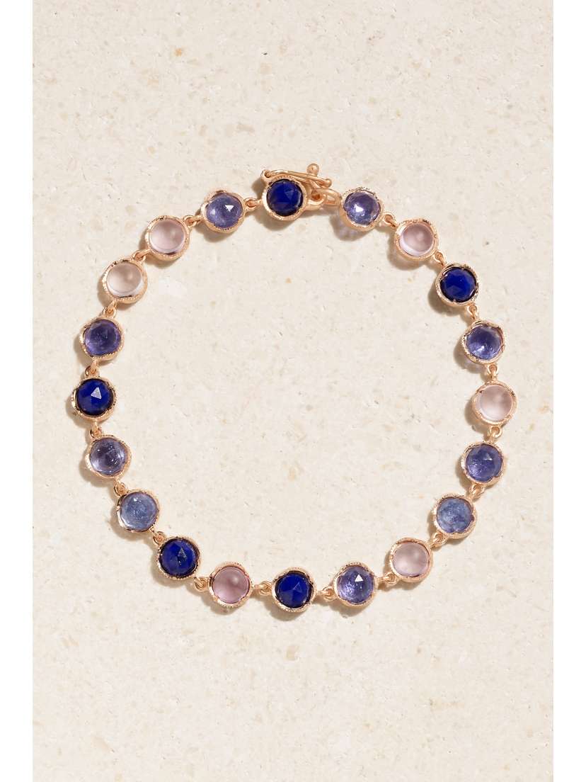 Irene Neuwirth 18-karat Rose Gold Multi-stone Bracelet