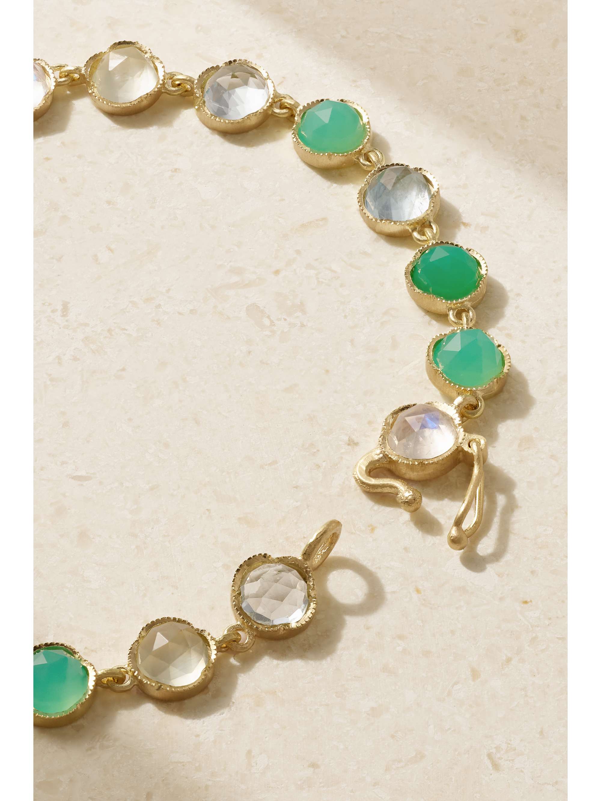 IRENE NEUWIRTH 18-karat gold multi-stone bracelet | NET-A-PORTER