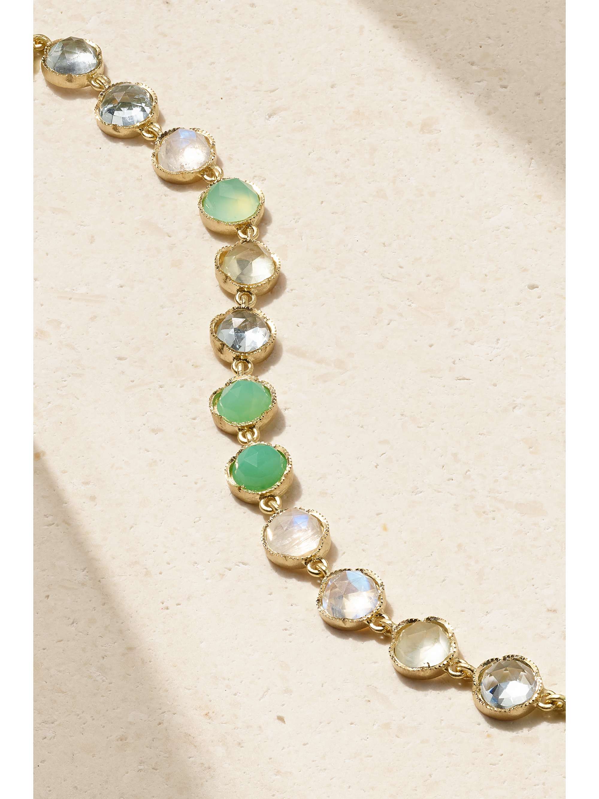 IRENE NEUWIRTH 18-karat gold multi-stone bracelet | NET-A-PORTER