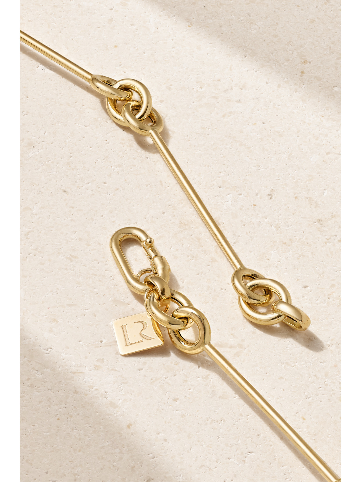 Shop Lauren Rubinski 14-karat Gold Necklace