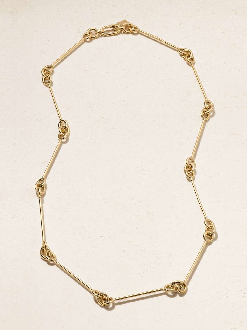 Lauren Rubinski 14-karat Gold Necklace